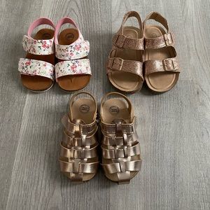Toddler girl sandal bundle